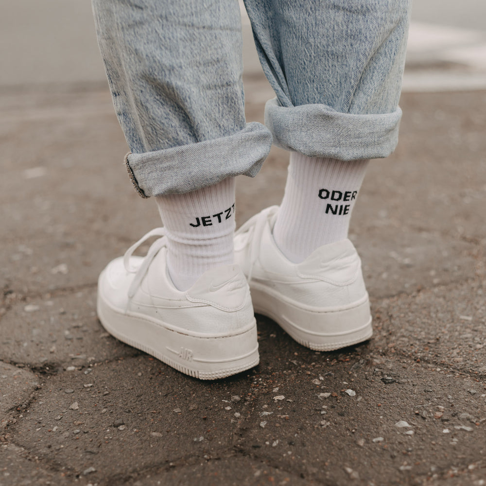 Chaussettes blanches Maintenant ou jamais (VE = 5 pièces)