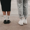 Chaussettes blanches Tu as l'air sympa aujourd'hui (VE = 5 pièces)