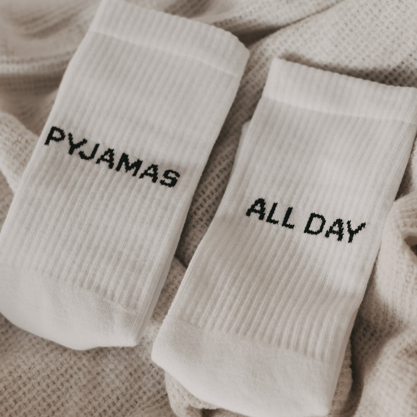 Socks white pajamas all day (VE = 5 pieces)