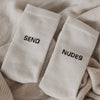 Chaussettes blanches Envoie des nus (VE = 5 pièces)