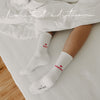 Chaussettes blanches limitées Not Married (VE = 5 Stk.)