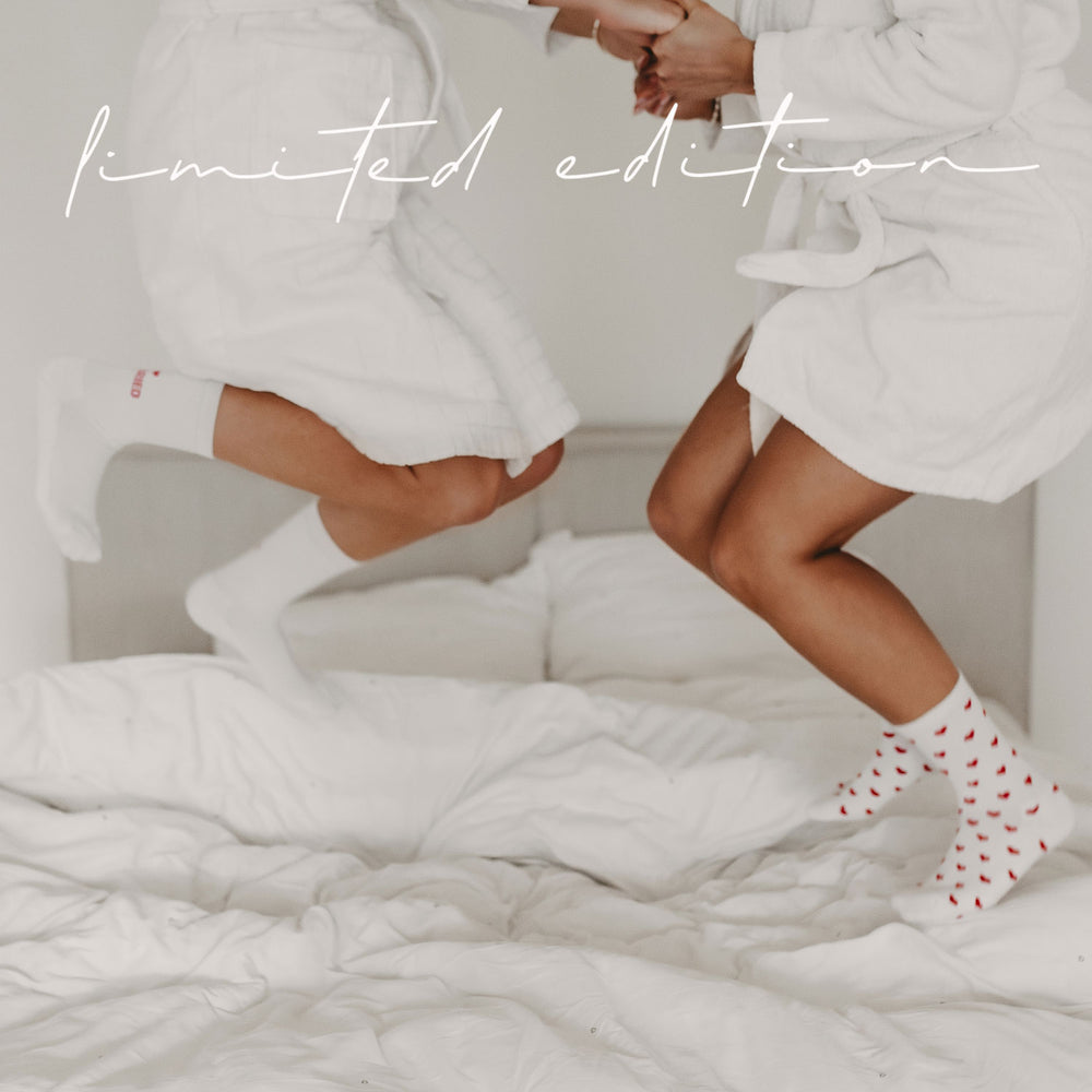 Chaussettes blanches limitées Not Married (VE = 5 Stk.)