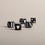 Dice Set Black (PU = 8 Sets)