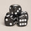 Dice Set Black (PU = 8 Sets)