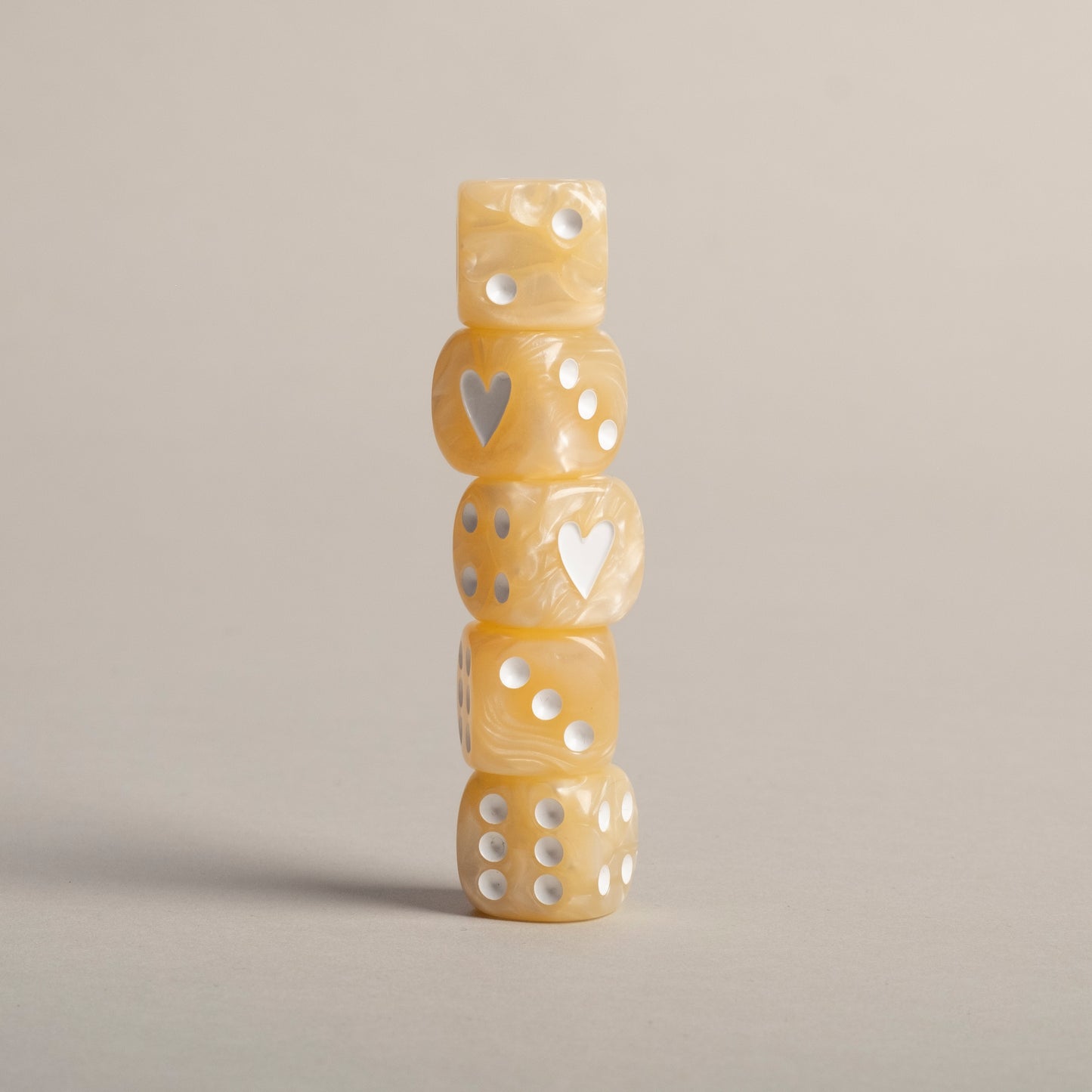 Würfelset Gold (VE = 8 Sets)