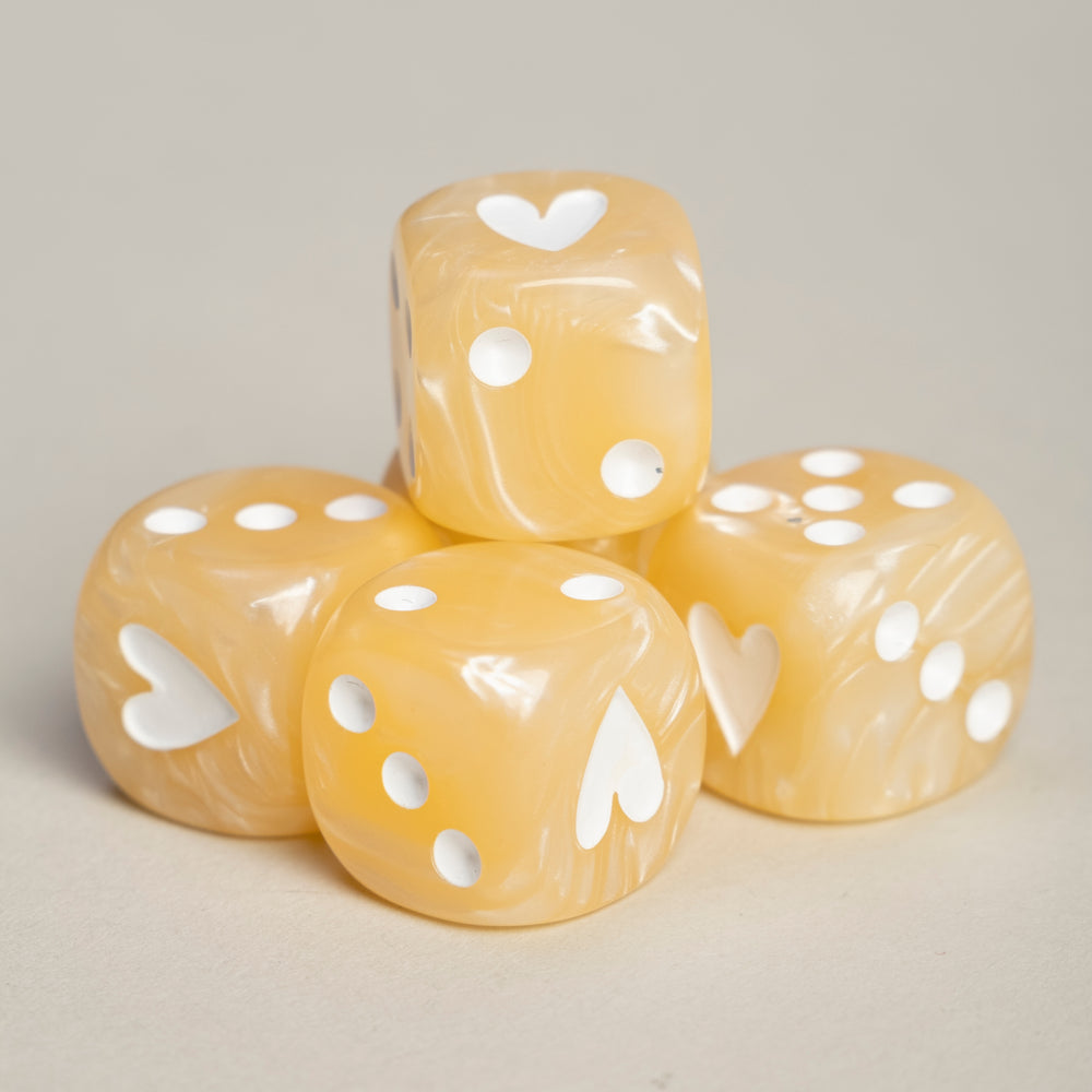 Würfelset Gold (VE = 8 Sets)