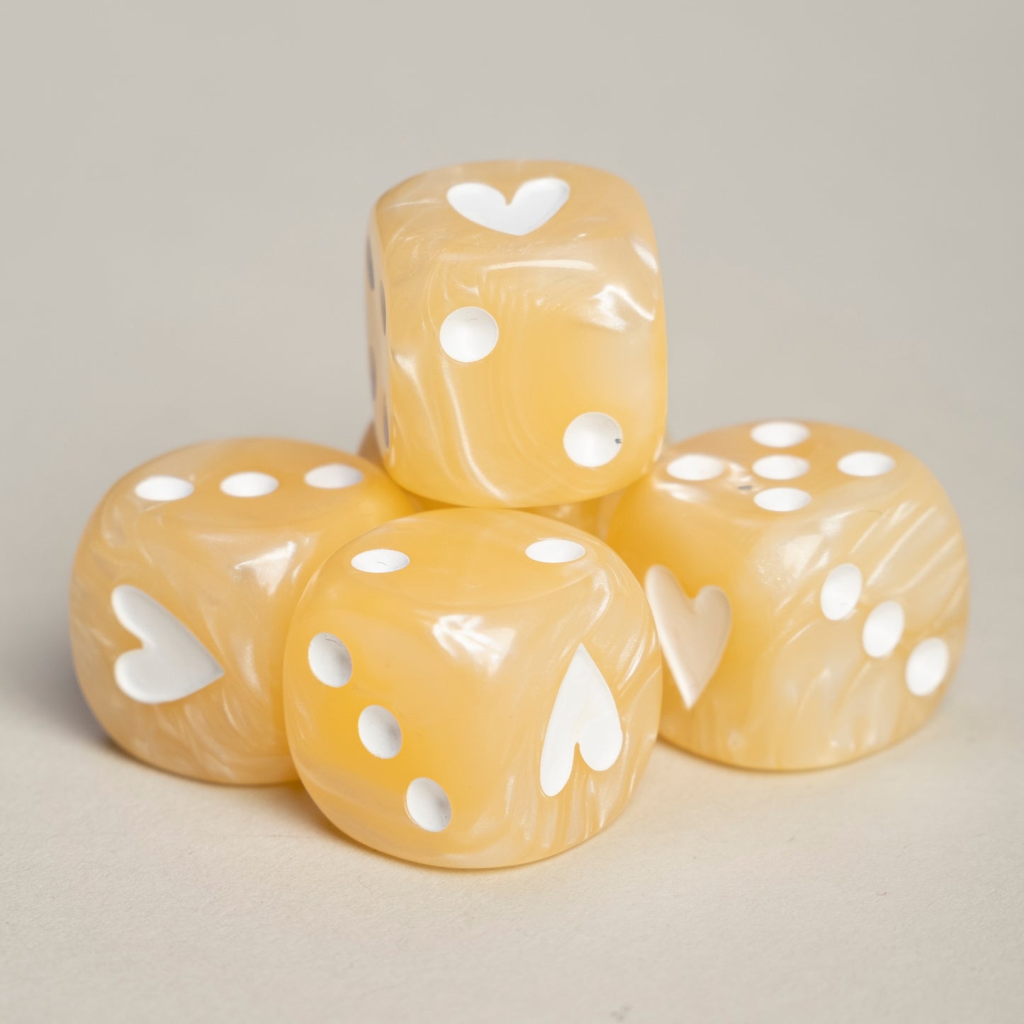 Würfelset Gold (VE = 8 Sets)