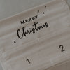 Adventskalender Merry Christmas 30 cm (1 VE = 3 Stk.)
