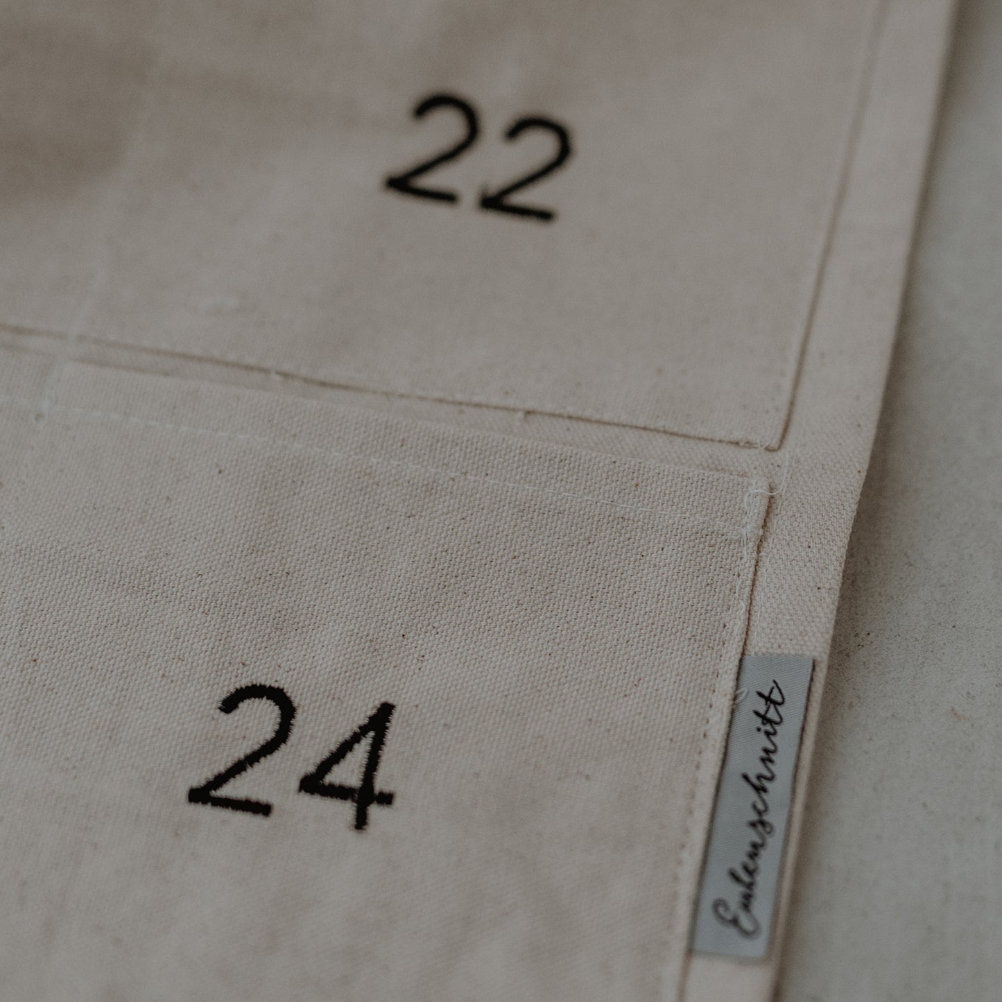 Adventskalender Merry Christmas 30 cm (1 VE = 3 Stk.)