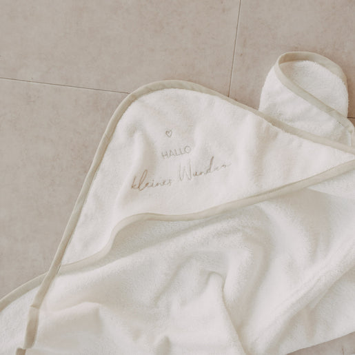 Handtuch mit Kapuze Kleines Wunder (VE = 4 Stk.)