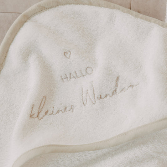 Handtuch mit Kapuze Kleines Wunder (VE = 4 Stk.)