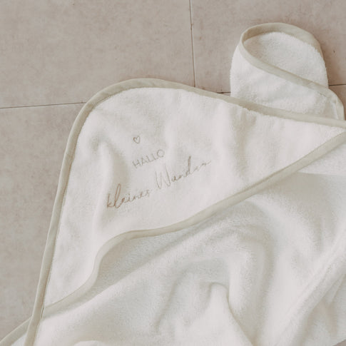 Handtuch mit Kapuze Kleines Wunder (VE = 4 Stk.)