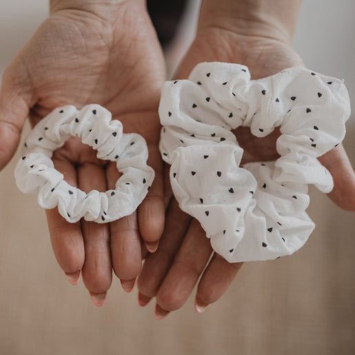 Scrunchies Herzen 2er Set (VE = 10 Stk.)