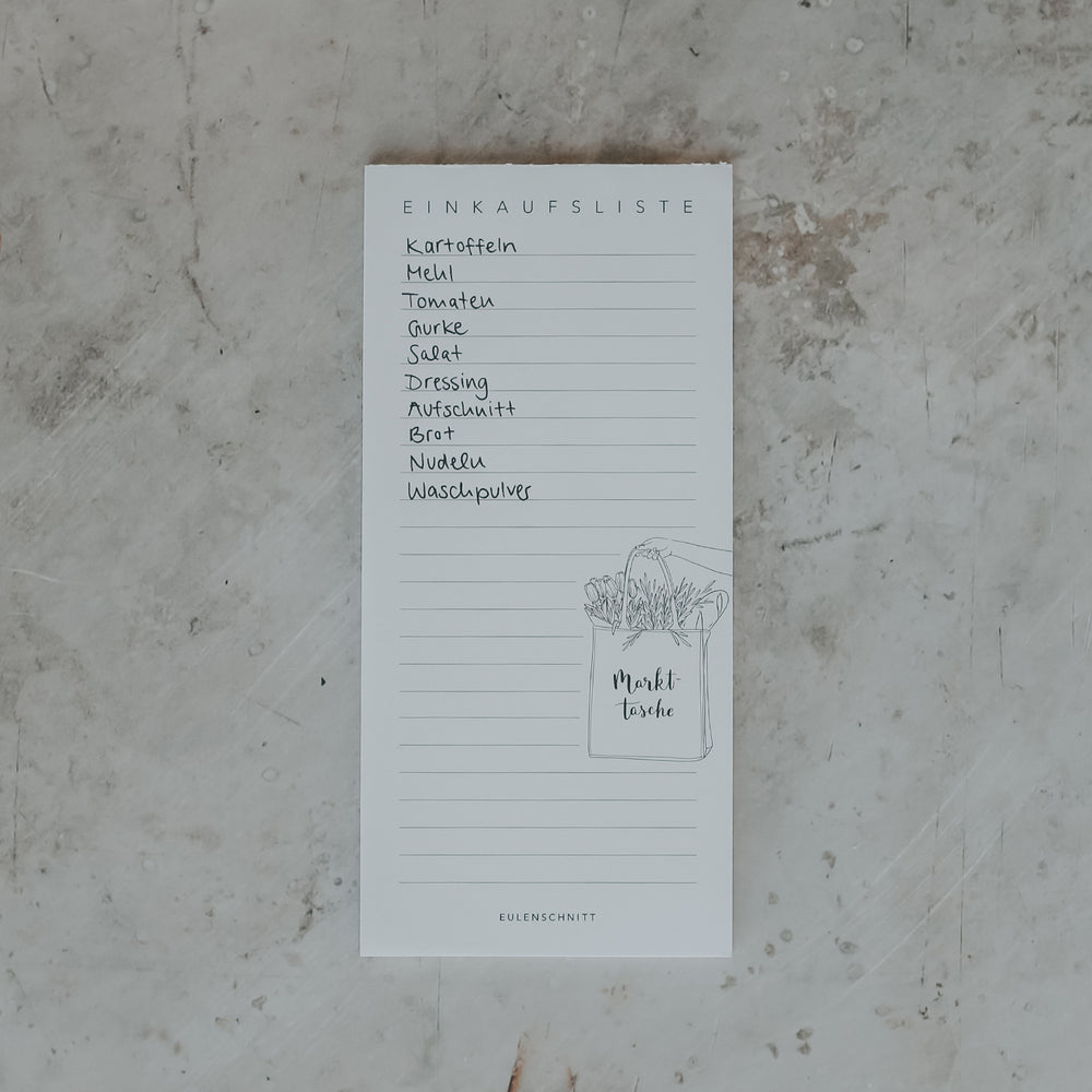 Bloc liste de courses (VE = 10 pcs)