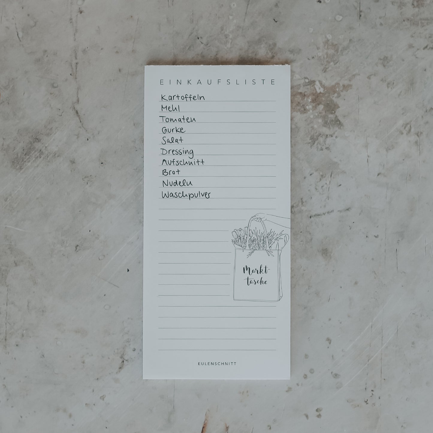 Bloc liste de courses (VE = 10 pcs)