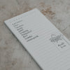 Bloc liste de courses (VE = 10 pcs)