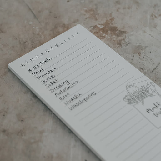 Block shopping list (VE = 10 pcs)