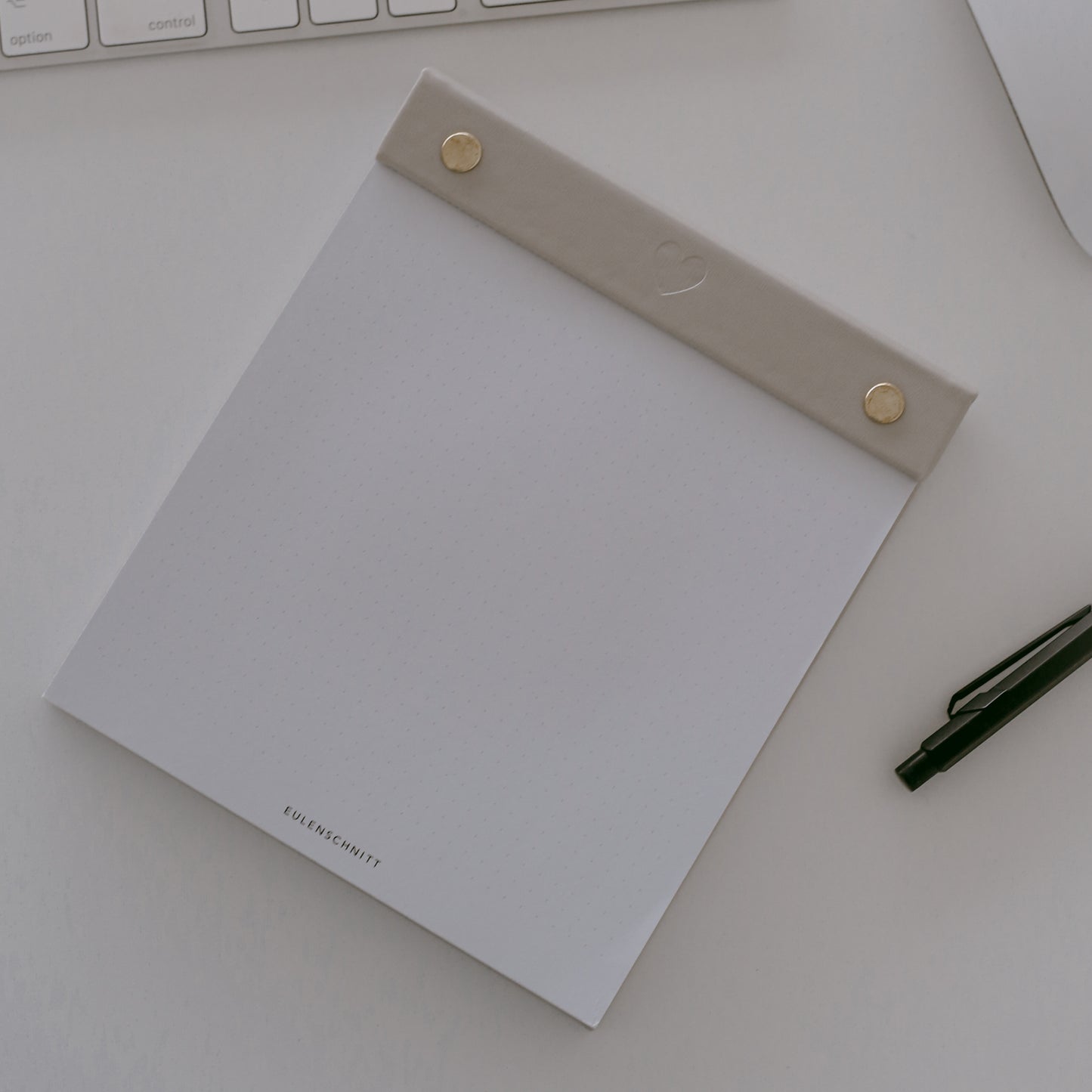 Bloc-notes cœur rechargeable (VE = 6 pcs)
