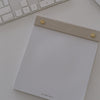 Bloc-notes cœur rechargeable (VE = 6 pcs)