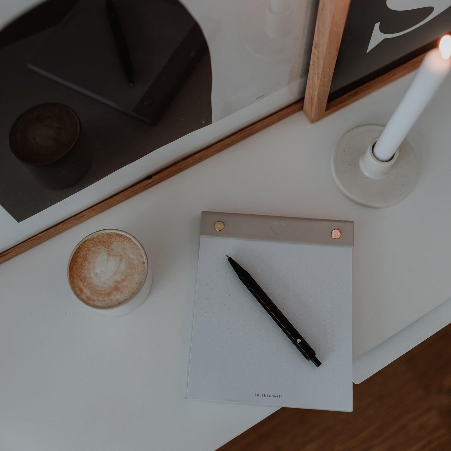 Bloc-notes cœur rechargeable (VE = 6 pcs)