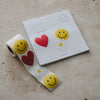 Sticker Smiley, Heart, Daisy (VE = 8 pcs)