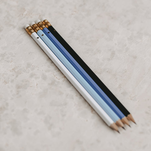 Pencil set blue 4-piece set (VE = 10 sets)