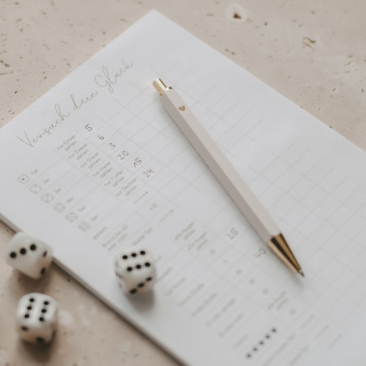 Stylo à bille crème (VE = 10 pcs.)