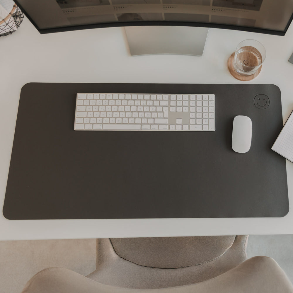 Desk pad Smiley anthracite (VE = 6 pcs.)