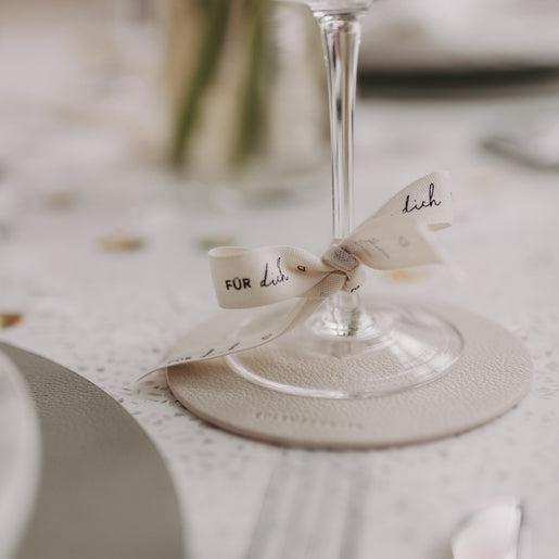 Geschenkband 5m Für dich (VE = 8 Stk.)