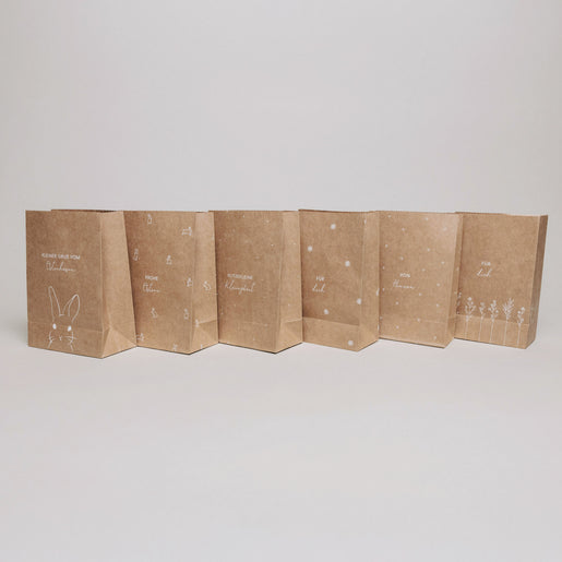 Papiertüten Ostern S im 6er Set (VE = 5 Sets)