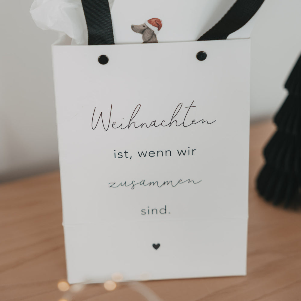 Geschenktüte Weihnachten ist