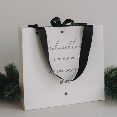 Geschenktüte Weihnachten ist