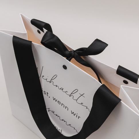 Geschenktüte Weihnachten ist