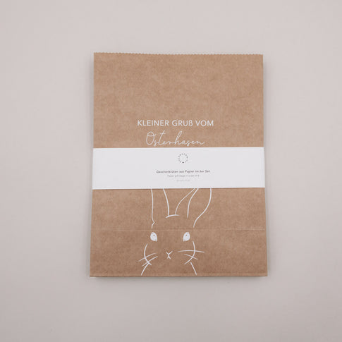 Papiertüten Ostern M im 6er Set (VE = 5 Sets)