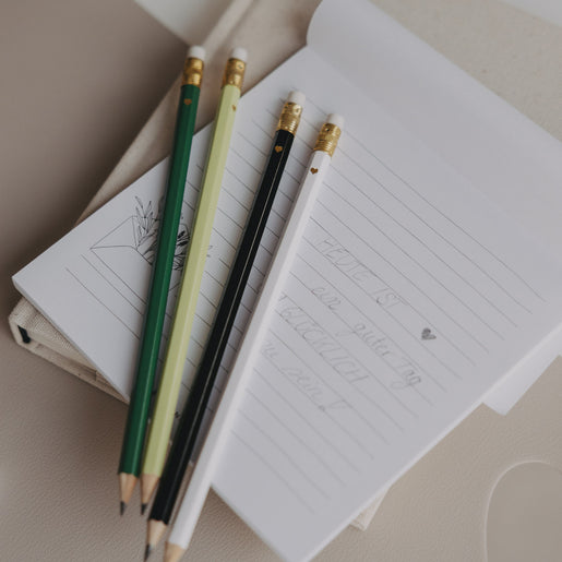 Bleistift Set grün 4er Set (VE = 10 Sets)