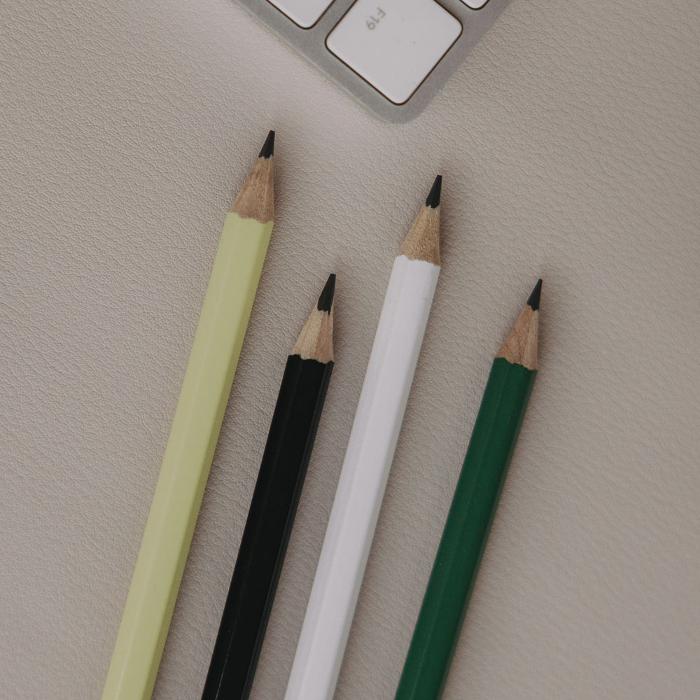 Bleistift Set grün 4er Set (VE = 10 Sets)
