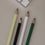 Bleistift Set grün 4er Set (VE = 10 Sets)