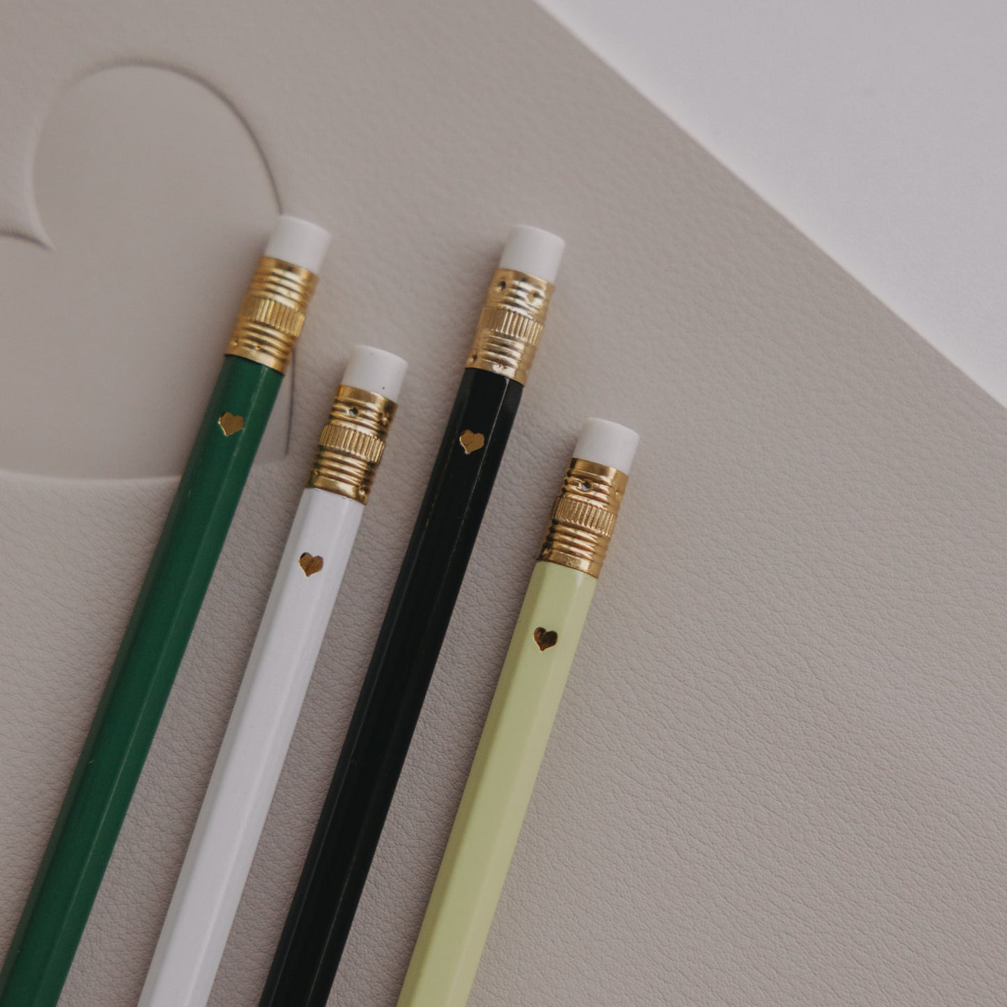 Bleistift Set grün 4er Set (VE = 10 Sets)