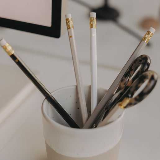 Bleistift Set creme 4er Set (VE = 10 Sets)