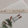Geschenkband 5m Frohe Weihnachten (VE = 8 Stk.)