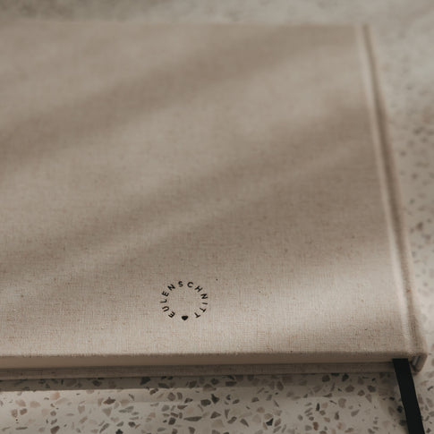 Leinenbuch blanko (VE = 4 Stk.)