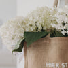 Jute shopper love (PU = 5 pieces)
