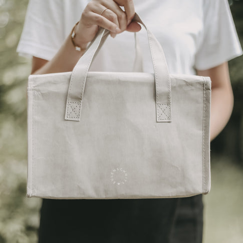 Cooler bag gray heart (VE = 5 pcs.)