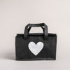 Sac isotherme noir cœur (VE = 5 pcs.)