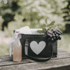 Sac isotherme noir cœur (VE = 5 pcs.)