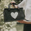 Sac isotherme noir cœur (VE = 5 pcs.)