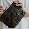 Trousse de toilette noire Hello New Day (VE = 6 Stück)