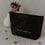 Trousse de toilette noire Hello New Day (VE = 6 Stück)