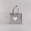 Petit sac isotherme gris cœur (VE = 5 pièces)
