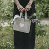 Petit sac isotherme gris cœur (VE = 5 pièces)